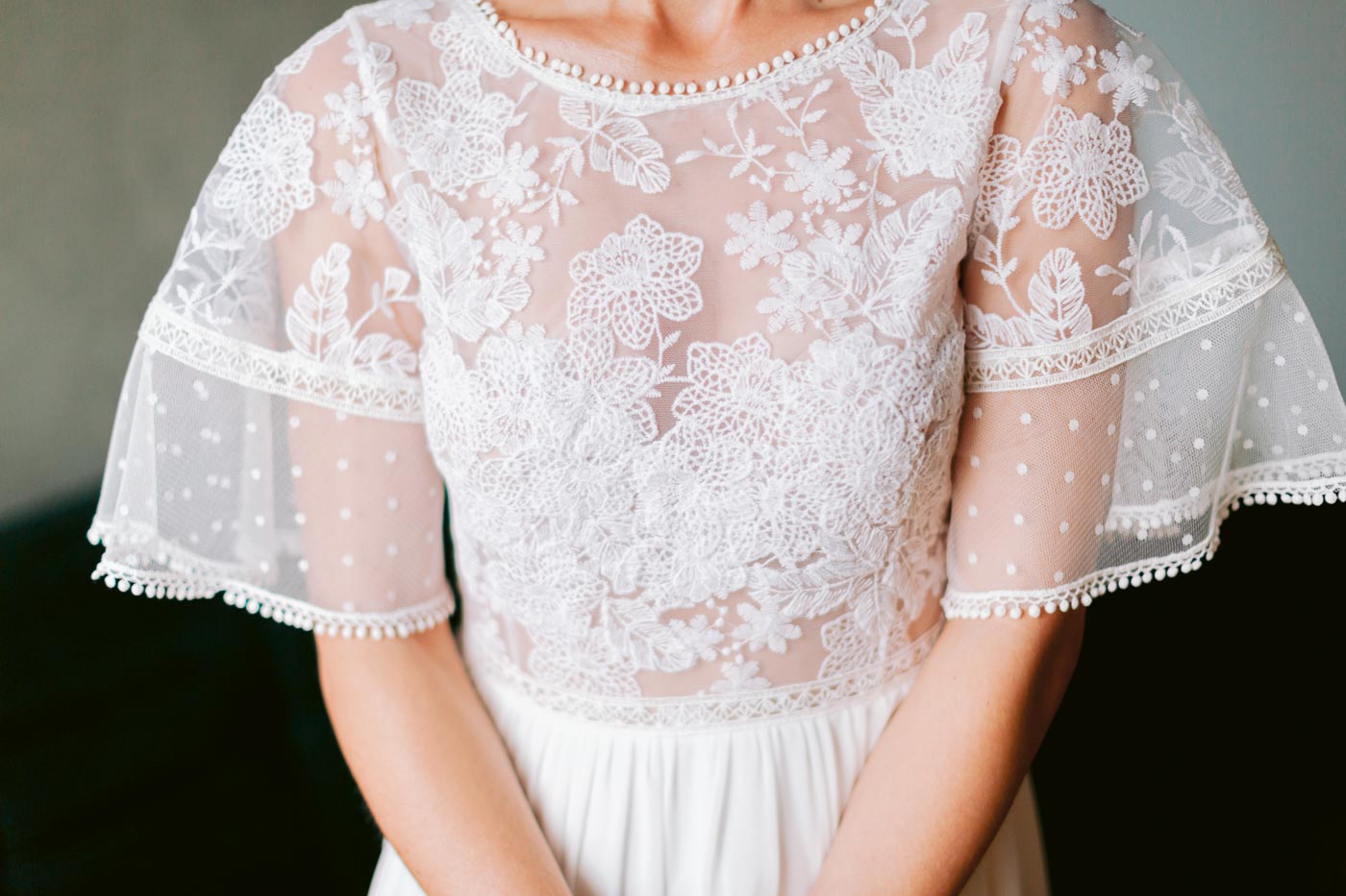 rustykalna suknia ślubna