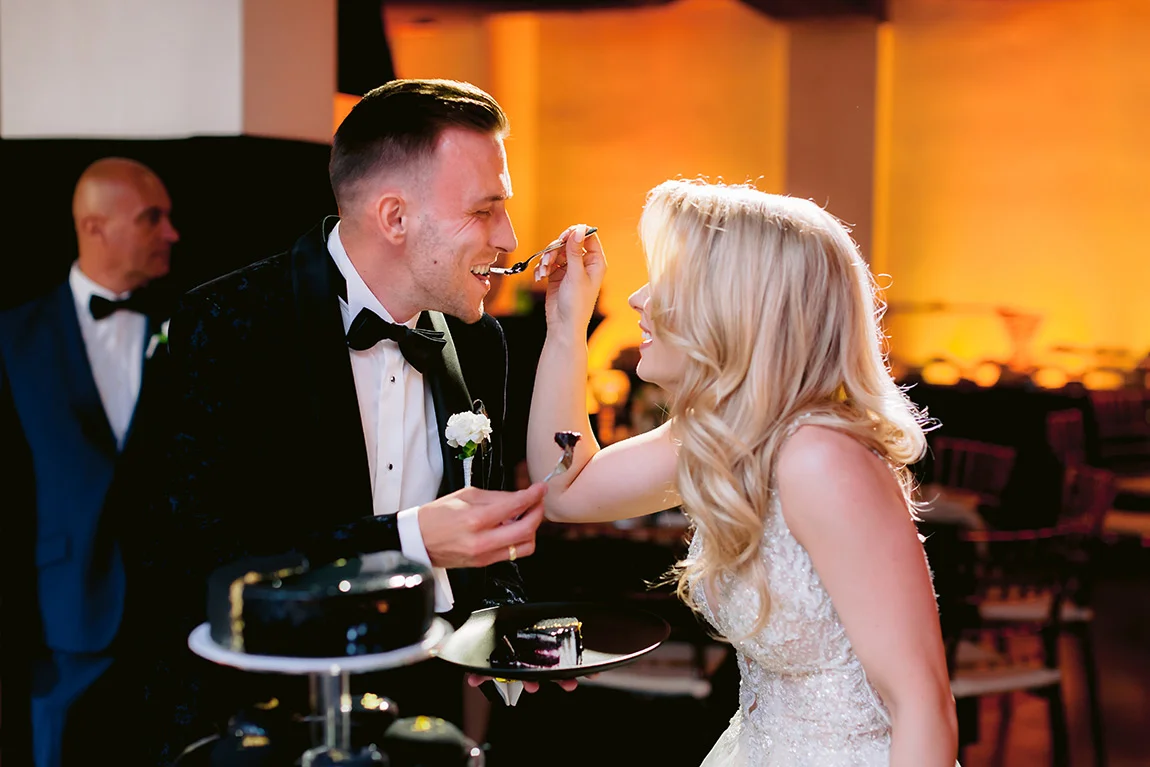 piękna para młoda tort weselny kielce